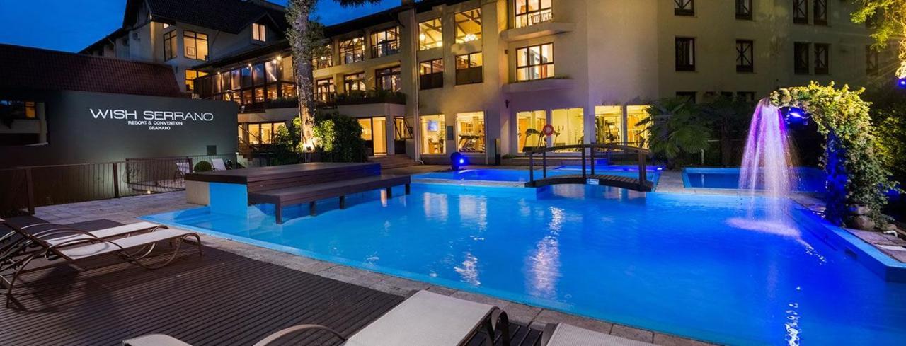 Flat No Hotel Wish Serrano Resort Gramado Exterior foto