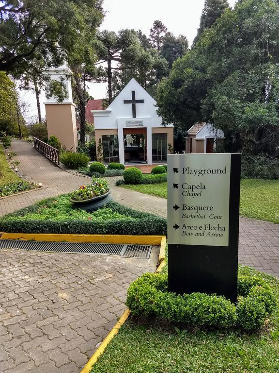 Flat No Hotel Wish Serrano Resort Gramado Exterior foto